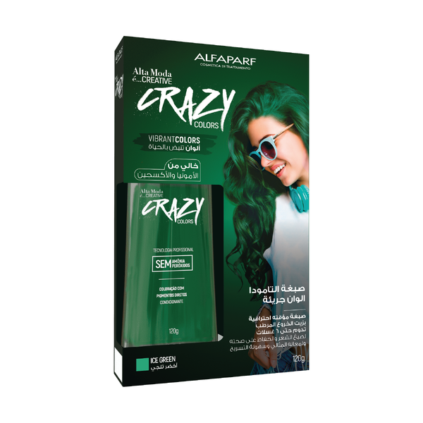AltaModa Creative Crazy Colors Ice Green 120g