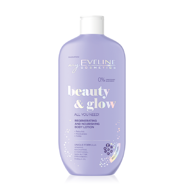 EVELINE BEAUTY & GLOW REGENERATE & NOURISH BODY LOTION 350ML