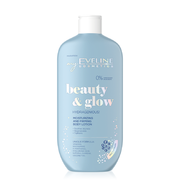 EVELINE BEAUTY & GLOW MOISTURIZING & FIRMING BODY LOTION 350ML