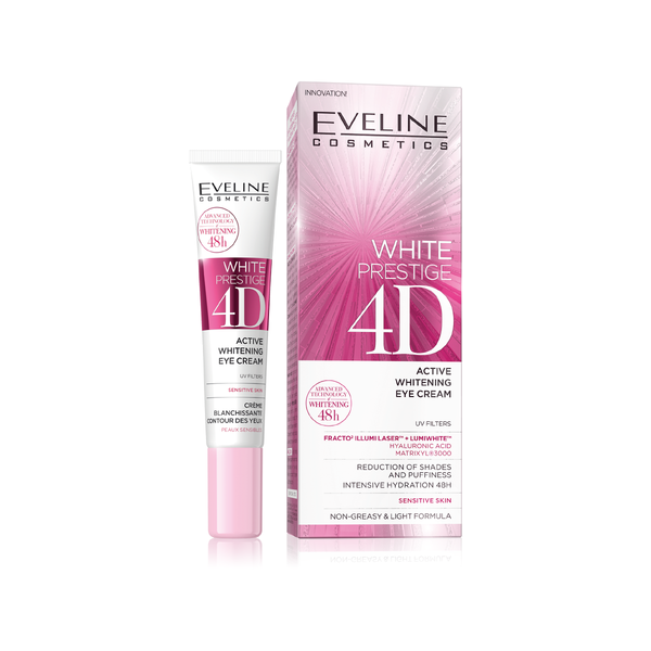 EVELINE WHITE PRESTIGE 4D WHITENING EYE CREAM 20ML