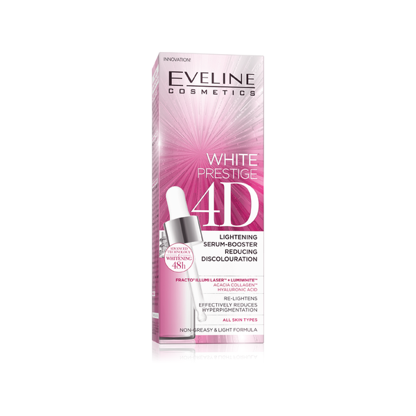 EVELINE WHITE PRESTIGE 4D LIGHTENING SERUM 18ML