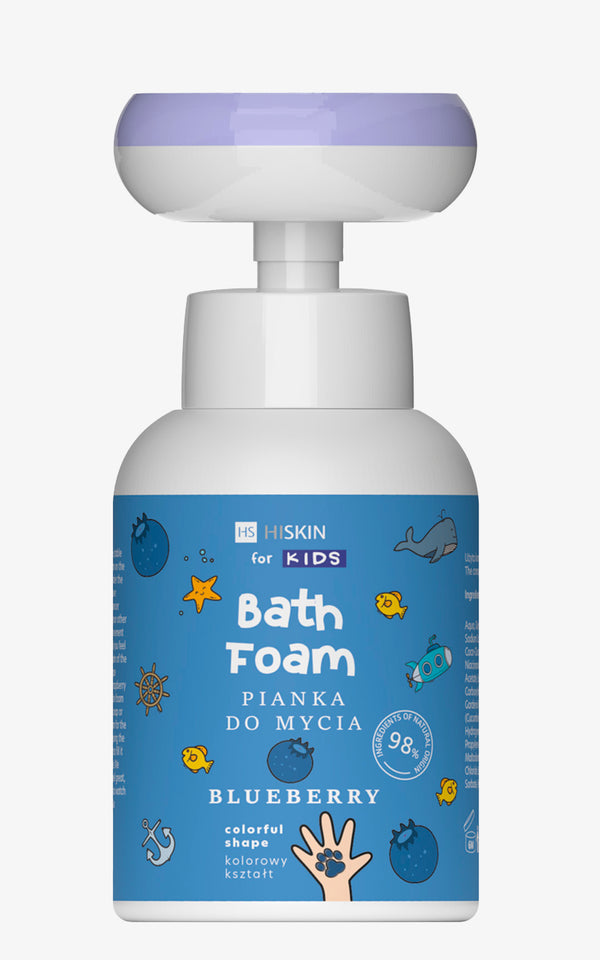 HISKIN KIDS Body Bath Foam Blueberry 300ml