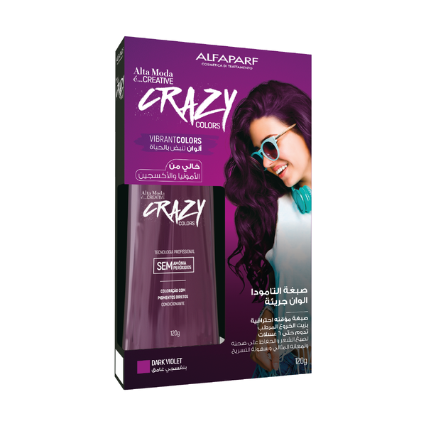 AltaModa Creative Crazy Colors Dark Violet 120g